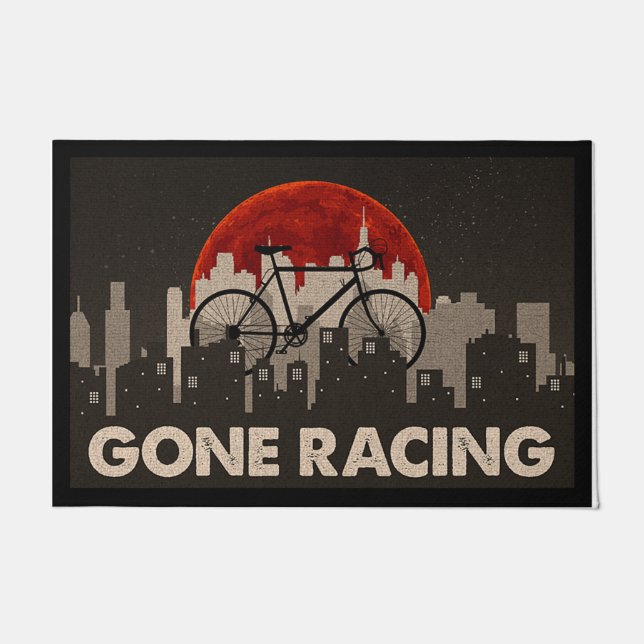Gone Racing Doormat, Cool Black Mat (Voorkant)