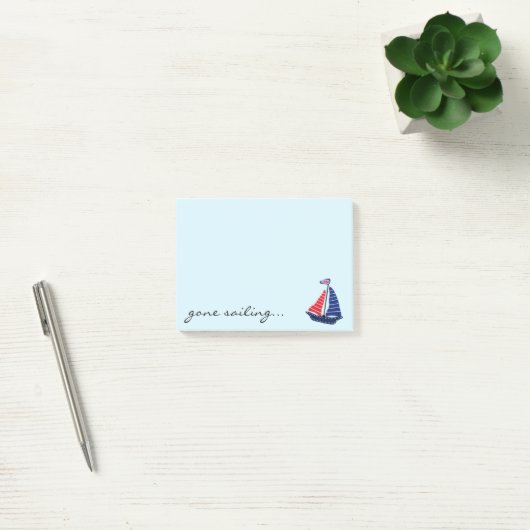 Gone Sailing Post-it® Notes (Kantoor)