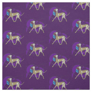 Gone Shopping, Art Deco Italiaans Greyhound Stof