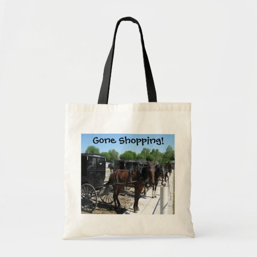 Gone Shopping! Tote Bag (Voorkant)