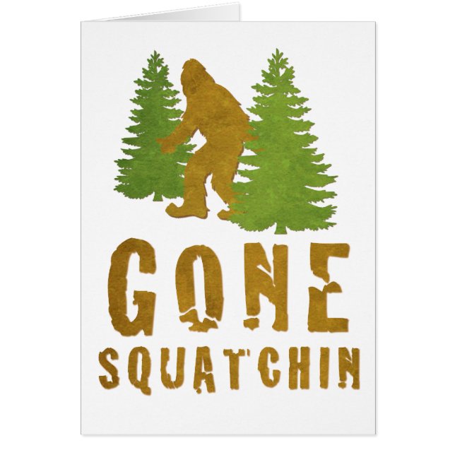 Gone Squatchin () (Voorkant)