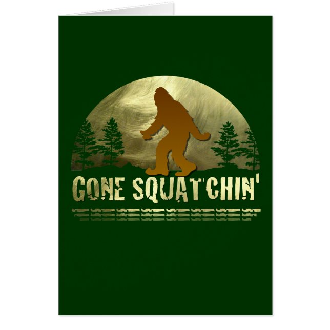 Gone Squatchin' (Voorkant)