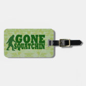 Gone squatchin bagagelabel (Voorkant horizontaal)