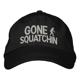 Gone Squatchin bigfoot logo Pet