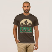 Gone Squatchin Bigfoot T-shirt (Voorkant volledig)