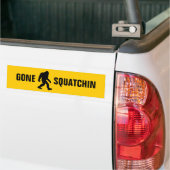 Gone Squatchin Bumpersticker (Op Truck)