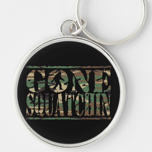 GONE SQUATCHIN CAMO SLEUTELHANGER (Voorkant)