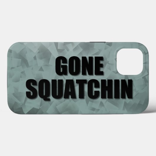 Gone Squatchin Case-Mate iPhone Case (Achterkant (horizontaal))