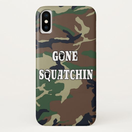 GONE SQUATCHIN Case-Mate iPhone CASE (Achterkant)
