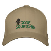 Gone Squatchin Casquette brodé (Devant)