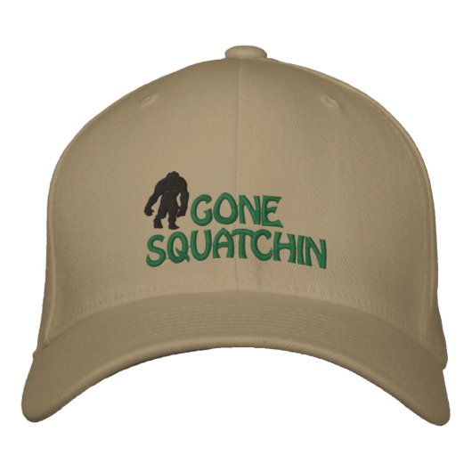 Gone Squatchin Casquette brodé (Devant)