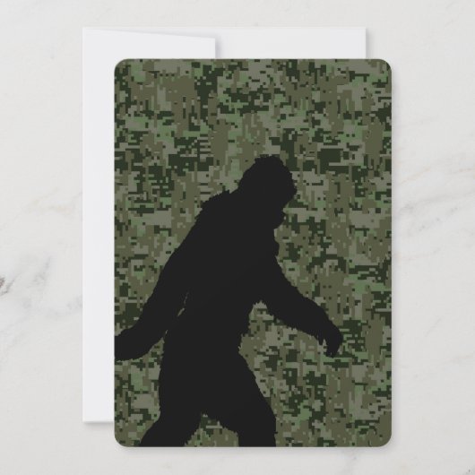Gone Squatchin for on Olive Digital Camouflage (Voorkant)