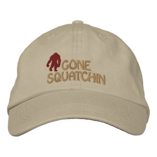 Gone Squatchin Geborduurde Hoed Pet
