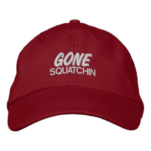 Gone Squatchin Geborduurde Pet