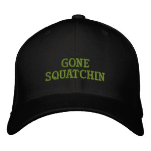 Gone Squatchin Geborduurde Pet