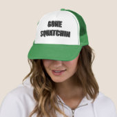 Gone Squatchin - Glass Version Trucker Pet (In situ)