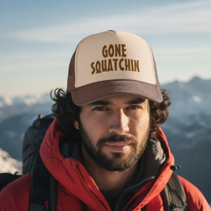 Gone Squatchin – Grappige Bigfoot Cadeau Trucker H Pet