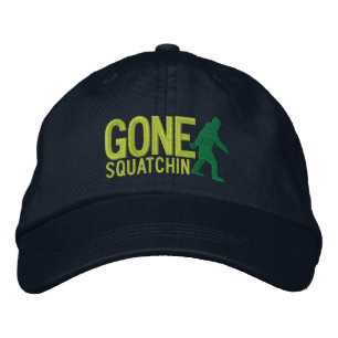 GONE SQUATCHIN GROOT geborduurd pet