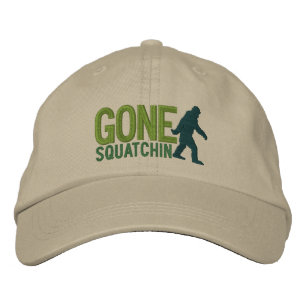 GONE SQUATCHIN GROOT geborduurd pet