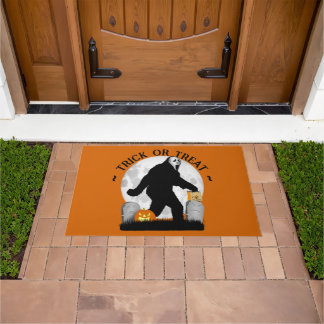 Gone Squatchin' Halloween Deurmat