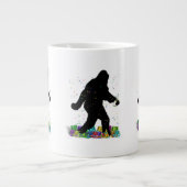 Gone Squatchin' in het nieuwjaar Extra Grote Mok (Voorkant)