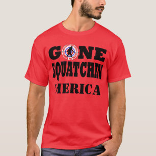 Gone Squatchin & jagersvergunning T-shirt