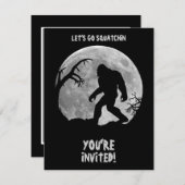 Gone Squatchin Kaart (Voorkant / Achterkant)