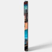 Gone Squatchin' Kleurrijke Sasquatch Landschap Case-Mate iPhone Case (Achterkant / Links)