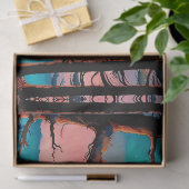 Gone Squatchin' Kleurrijke Sasquatch Landschap Tissuepapier (Geschenk)