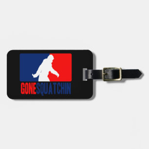 Gone Squatchin League Bagagelabel