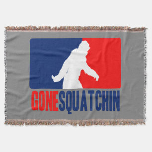 Gone Squatchin League Decor Deken