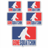 Gone Squatchin League Sticker (Voorkant)