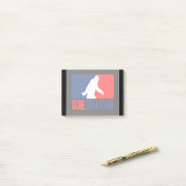 Gone Squatchin League Style Post-it® Notes (Op bureau)