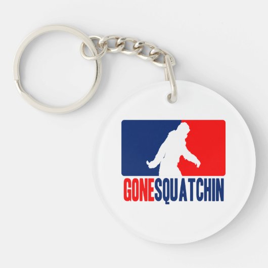 Gone Squatchin League Style Sleutelhanger (Voorkant)