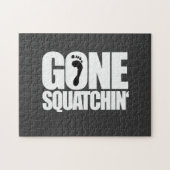 GONE SQUATCHIN" - LEGPUZZEL (Horizontaal)