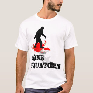 Gone Squatchin met Bigfoot T-shirt