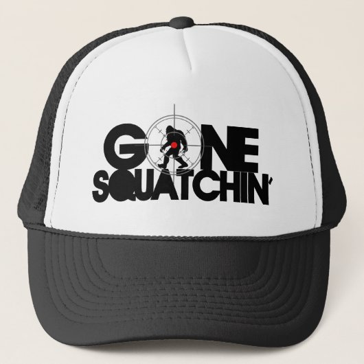Gone Squatchin' met Bullseye Trucker Pet (Voorkant)
