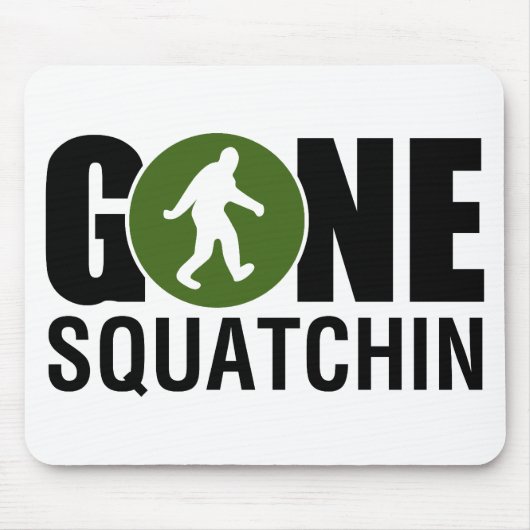 Gone Squatchin Muismat (Voorkant)
