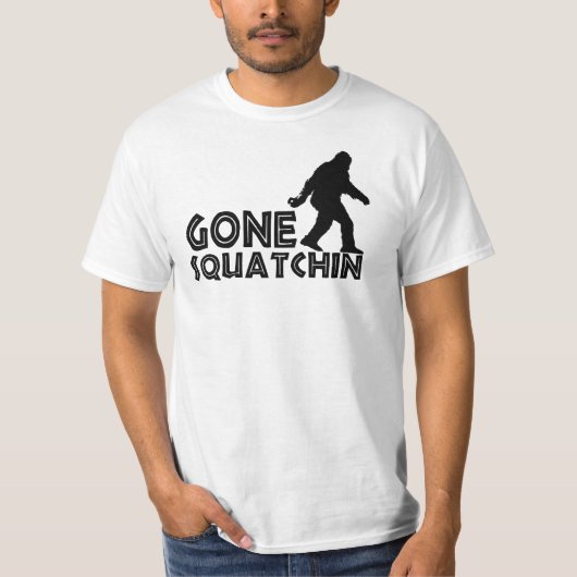 Gone Squatchin Original Design Shirt (Voorkant)