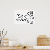 Gone Squatchin Poster (Keuken)