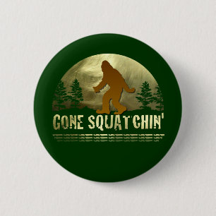Gone Squatchin' Ronde Button 5,7 Cm