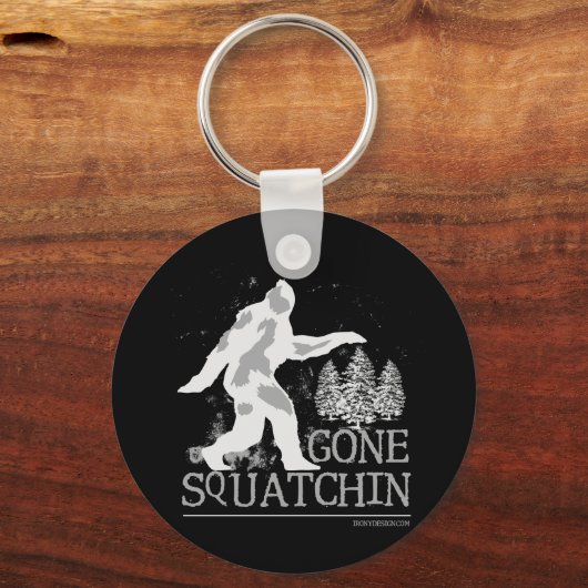 Gone Squatchin Sleutelhanger (Voorkant)