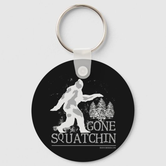 Gone Squatchin Sleutelhanger (Achterkant)