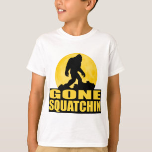 GONE SQUATCHIN *Special* BARK OP DE MOON-editie T-shirt
