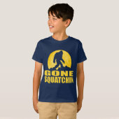GONE SQUATCHIN *Special* BARK OP DE MOON-editie T-shirt (Voorkant volledig)