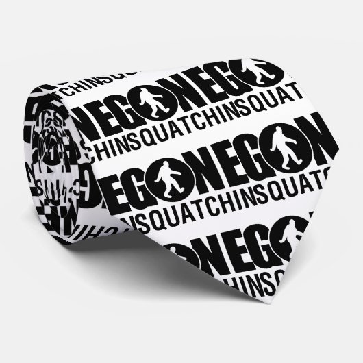 Gone Squatchin Stropdas (Opgerold)