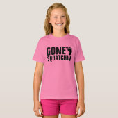 GONE SQUATCHIN T-SHIRT (Voorkant volledig)