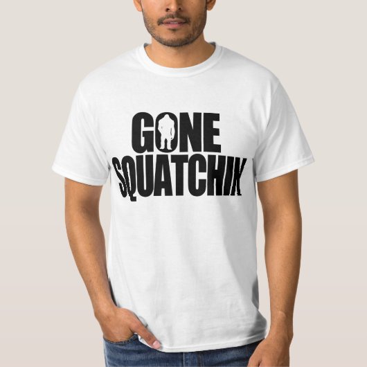 Gone Squatchin T-shirt (Voorkant)