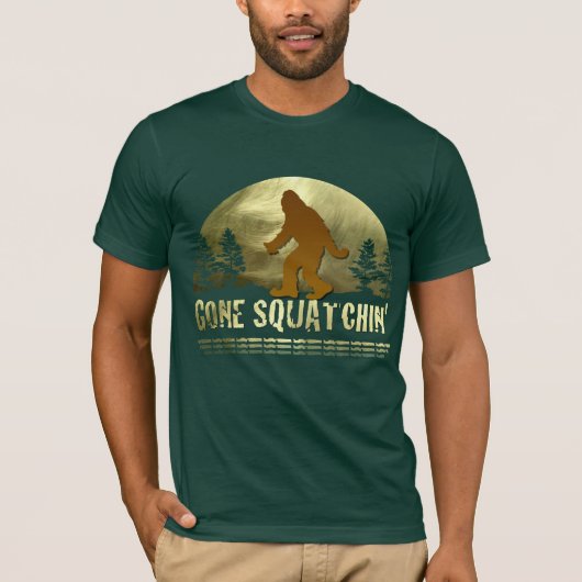 Gone Squatchin' T-shirt (Voorkant)