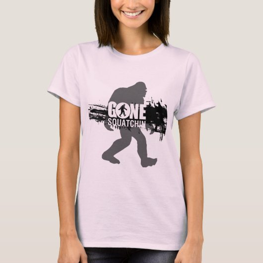 Gone Squatchin T-shirt (Voorkant)